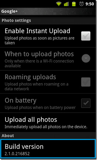 Google -2.1.0-Android-Version