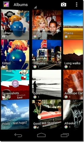 ICS Magazine Style Interface