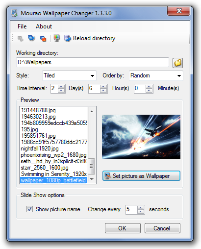 Automatically Change Desktop Wallpaper With Mourao Wallpaper Changer Automatically Change Desktop Wallpaper With Mourao Wallpaper Changer
