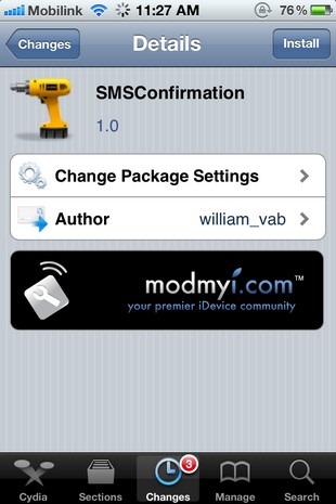 SMSConfirmation SMSConfirmation