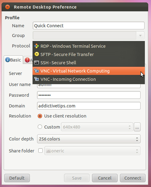 remote desktop for ubuntu