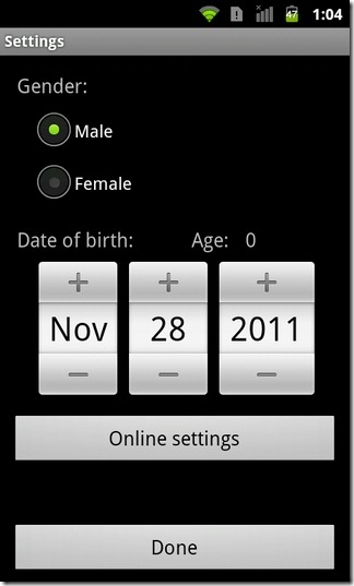 Stress-Check-Android-Settings
