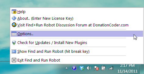 System Tray System Tray
