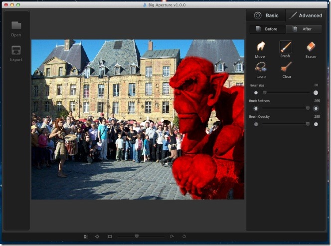 Big Aperture brush Big Aperture brush