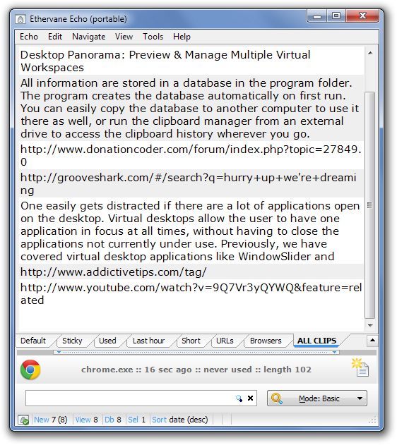 Ethervane Echo (portable) Ethervane Echo (portable)