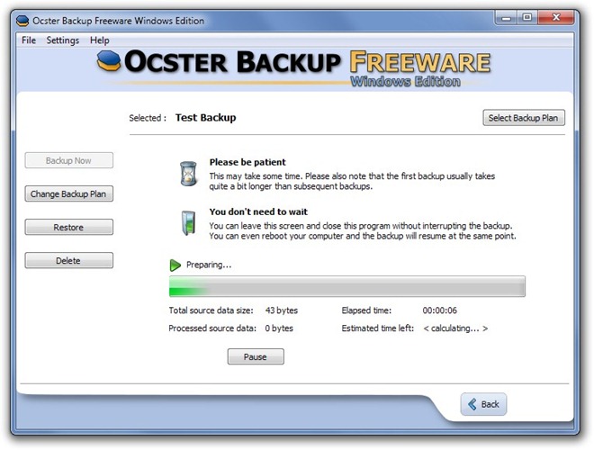 Ocster Backup Freeware Windows Edition - Backup Ocster Backup Freeware Windows Edition - Backup
