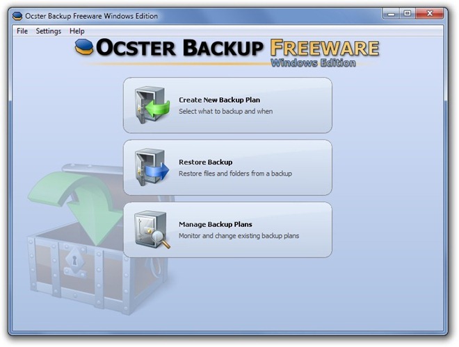 Ocster Backup Freeware Windows Edition Ocster Backup Freeware Windows Edition