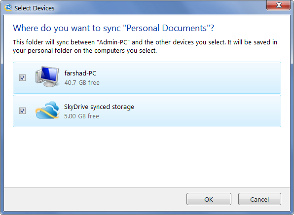 Select Devices Select Devices