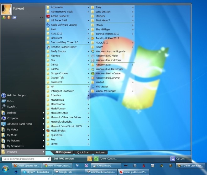 Start Menu 7 Start Menu 7
