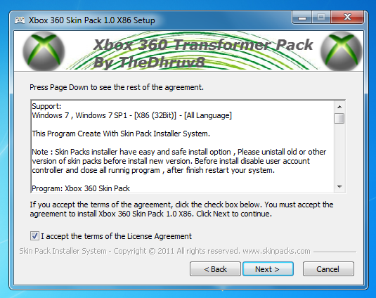 Xbox 360 Transformer Pack Makes Windows 7 Look Like Xbox 360