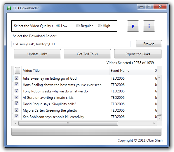 TED Downloader TED Downloader