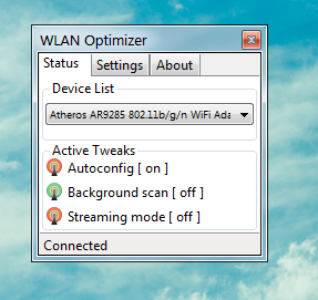 wlan optimize