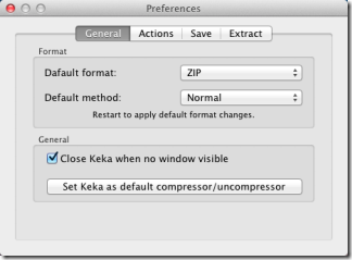 keka general preferences keka general preferences