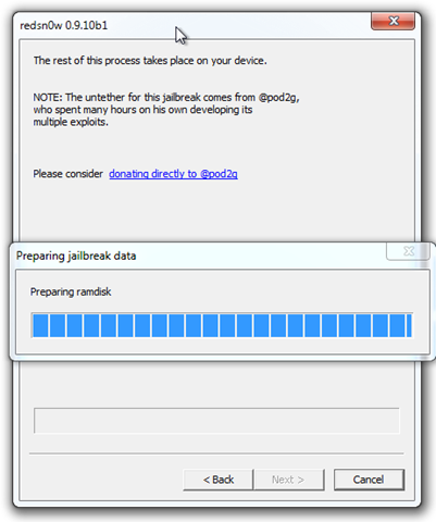 redsn0w 0.9.10b1 Donate redsn0w 0.9.10b1 Donate