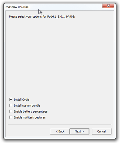 redsn0w 0.9.10b1 Processed redsn0w 0.9.10b1 Processed