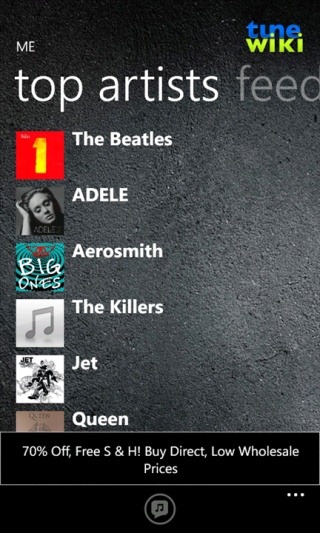 top artisiosts tune wiki