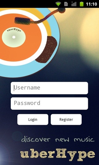 uberHype-Android-Login uberHype-Android-Login