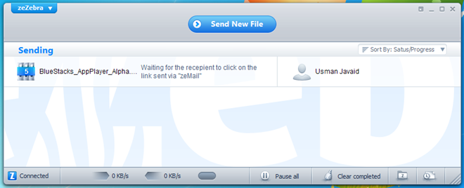 zeZebra Main Interface zeZebra Main Interface