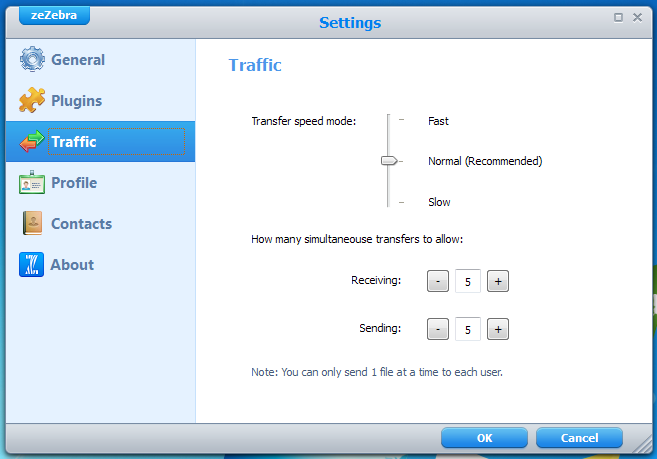 zeZebra - Settings zeZebra - Settings