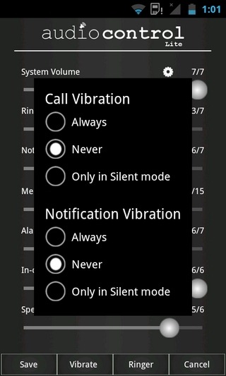 Audio-Control-Android-Vibration Audio-Control-Android-Vibration