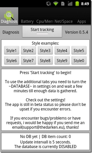 Diagnosis-Android-Home