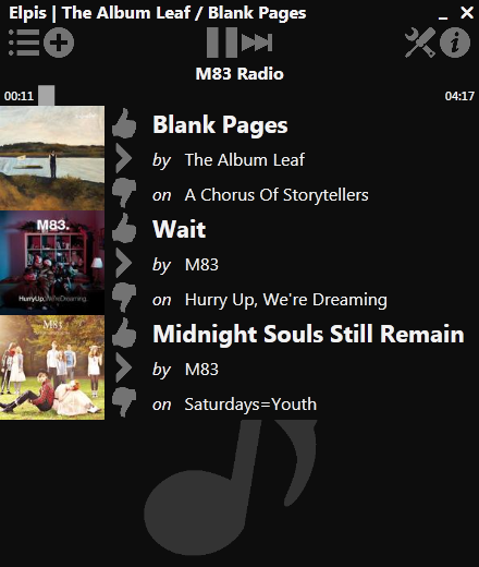 Elpis The Album Leaf Blank Pages Elpis The Album Leaf Blank Pages