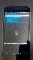 Galaxy Nexus Touch Recovery Galaxy Nexus Touch Recovery