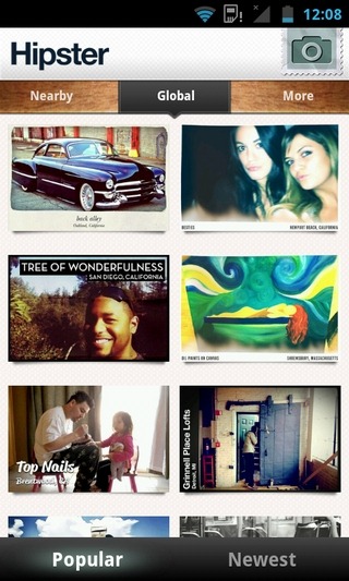 Hipster-Android-Home