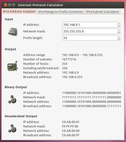 Perform IP Calculations With Gip IP Calculator