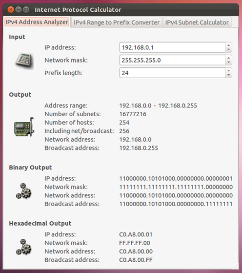 Калькулятор ipv4