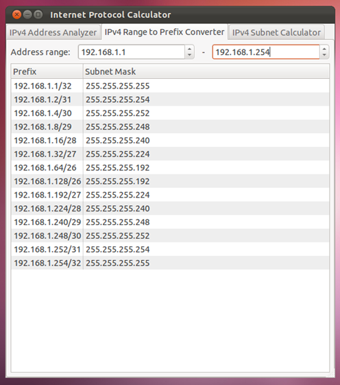 gardin fremtid lille Perform IP Address Calculations With Gip IP Address Calculator