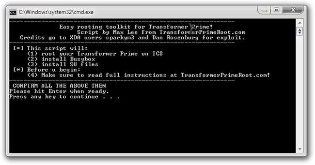Prime Root Script ICS