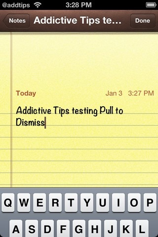 Pull To Dismiss Pull To Dismiss