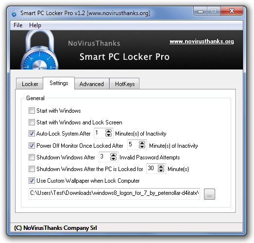 Smart PC Locker Pro v1.2 [www.novirusthanks.org]