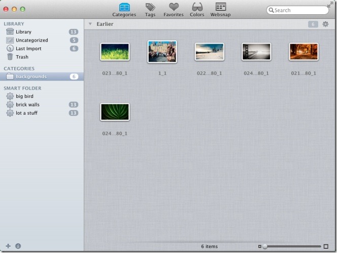 how to organize photos on mac by import