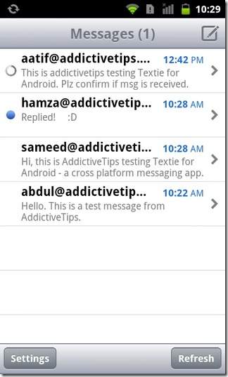 Textie-Android-Home Textie-Android-Home