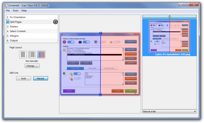 Unnamed - Scan Tailor 0.9.11 [32bit] Split File