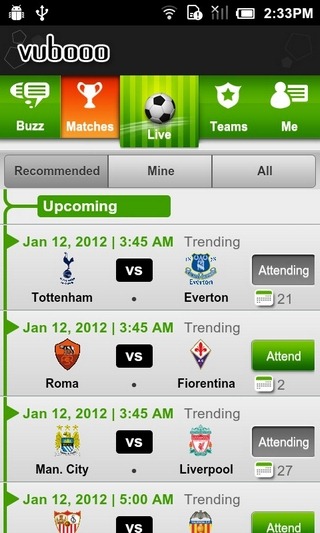 Vuboo-Android-Matches Vuboo-Android-Matches
