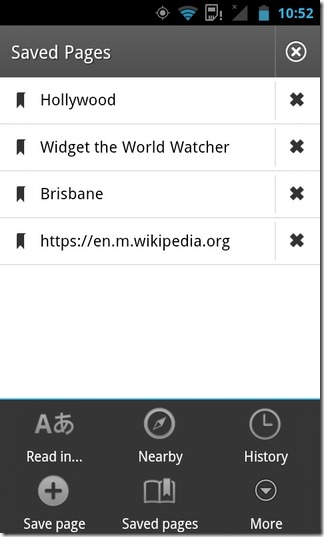 Wikipedia-Android-Saved-Pages