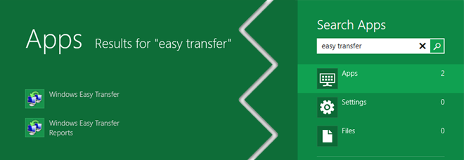 Windows 8 start search