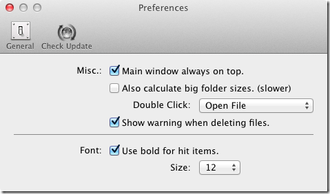 iFileX preferences iFileX preferences
