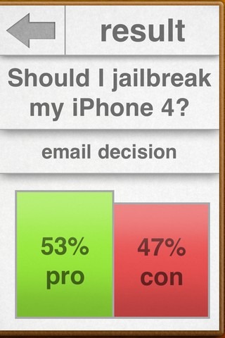 inDecision Results inDecision Results