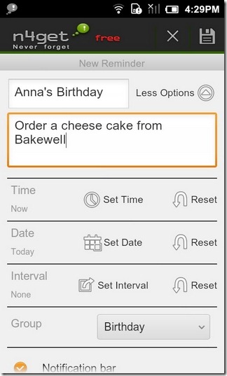 n4get-Reminder-Android-Create n4get-Reminder-Android-Create