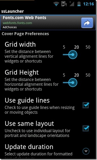 ssLauncher-Android-Layout ssLauncher-Android-Layout