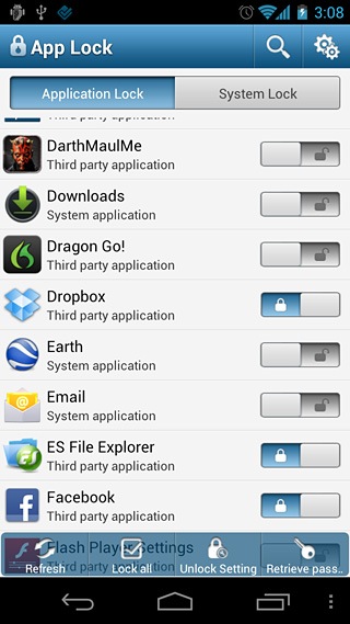 Apps-Selection-App-Lock-For-Android Apps-Selection-App-Lock-For-Android