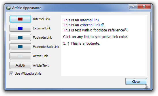 Article Appearance Article Appearance