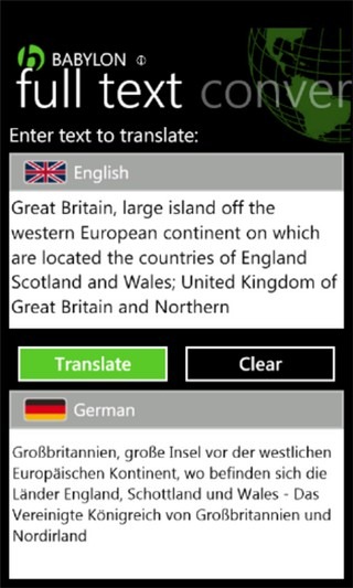 Babylon Translator Text Babylon Translator Text
