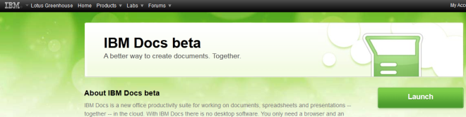 IBM docs beta