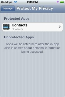 Protect My Privacy Cydia