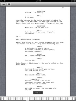 Scripted iPad Reader Scripted iPad Reader